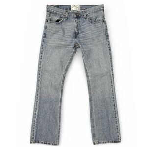 Signature Levi Strauss & Co Low Boot Jeans Men’s 32X30 Bootcut Denim Western Y2K